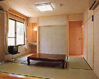 a Japanese-style room